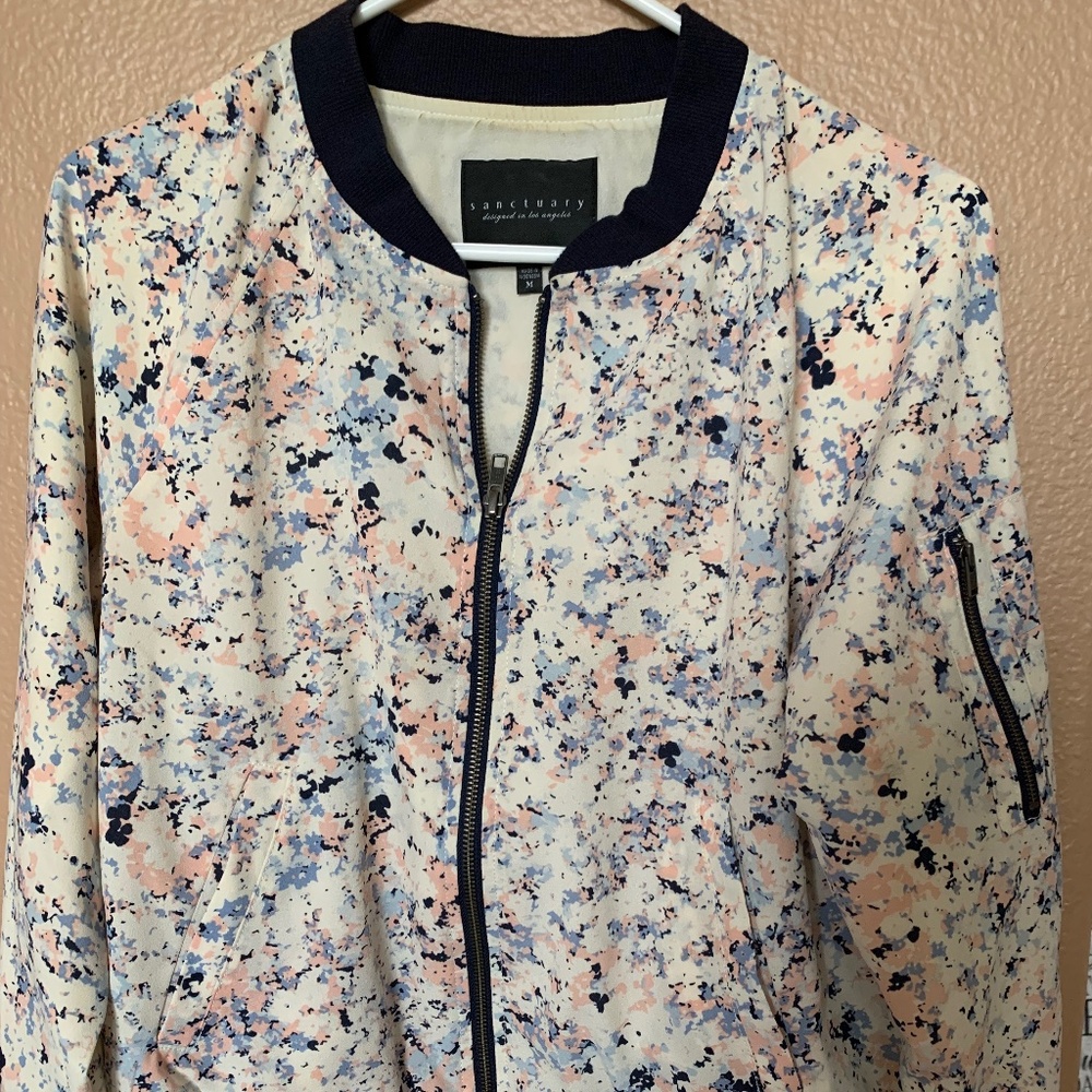 Sanctuary Floral Women Bomber Jacket